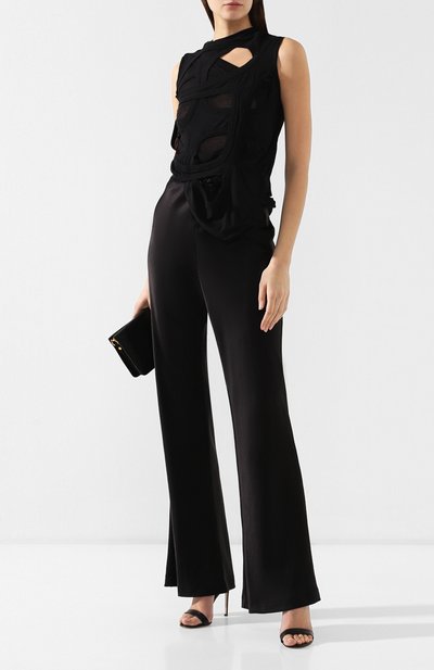 Расклешенные брюки ALEXANDERWANG.T, арт. 4W194010, фото 2