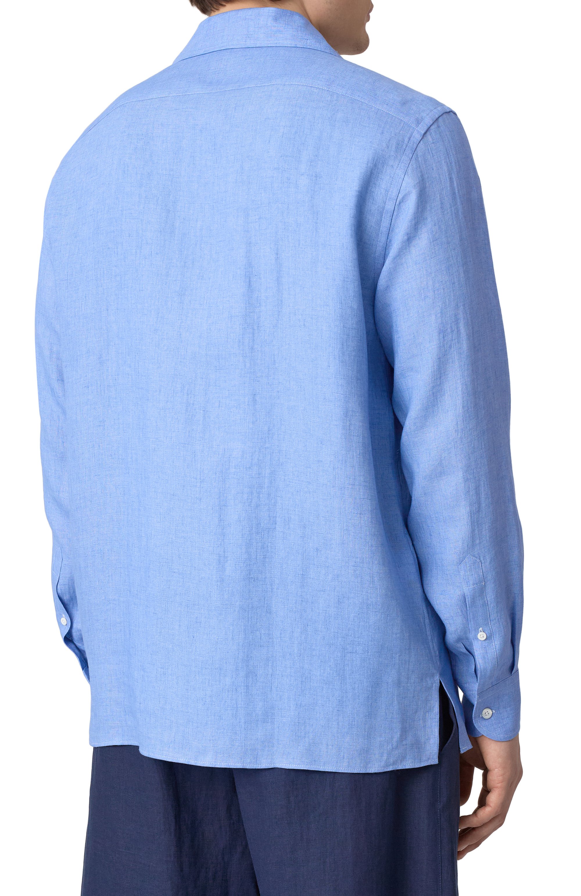 Льняная рубашка CORNELIANI, арт. 25P213-2511334, фото 4