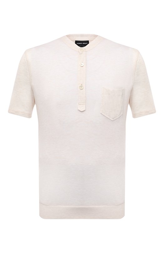 Футболка из вискозы Giorgio Armani 3KSF50/SJYBZ Белый 3KSF50/SJYBZ