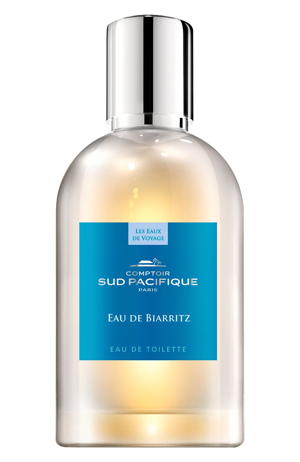Туалетная вода eau de biarritz (100ml) COMPTOIR SUD PACIFIQUE бесцветного цвета по цене 8250 руб., арт. 13810050, фото 1 Туалетная вода eau de biarritz (100ml) COMPTOIR SUD PACIFIQUE, арт. 13810050, фото 1