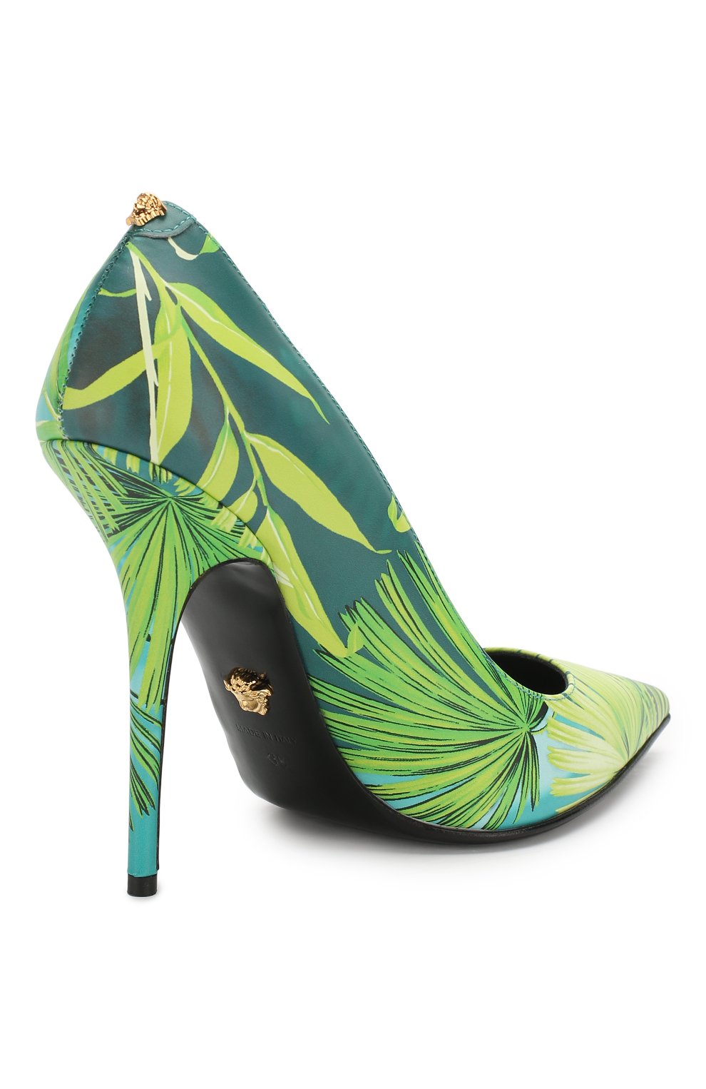 Кожаные туфли VERSACE, арт. DST022P/DV71, фото 4