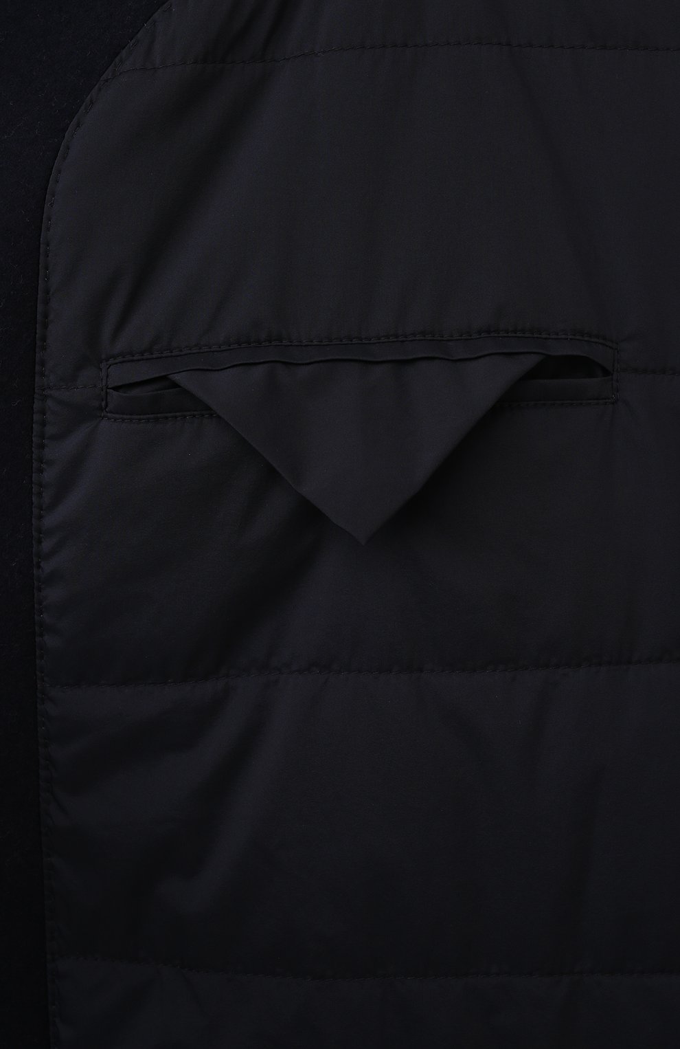 Пальто из шерсти и кашемира CORTIGIANI темно-синего цвета по цене 494000 руб., арт. 1AG637, фото 6 Пальто из шерсти и кашемира CORTIGIANI, арт. 1AG637, фото 6