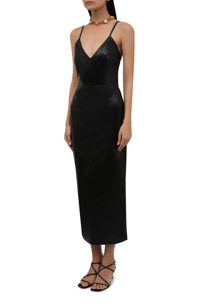 Кожаное платье MANOKHI, арт. A0010350, фото 3