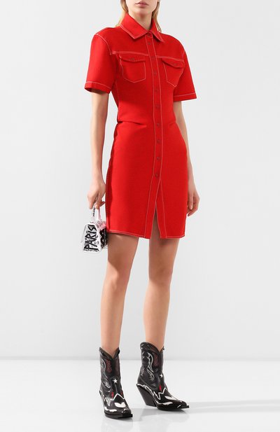 Джинсовое платье OFF-WHITE, арт. 0WYM003S20DEN0012500, фото 2