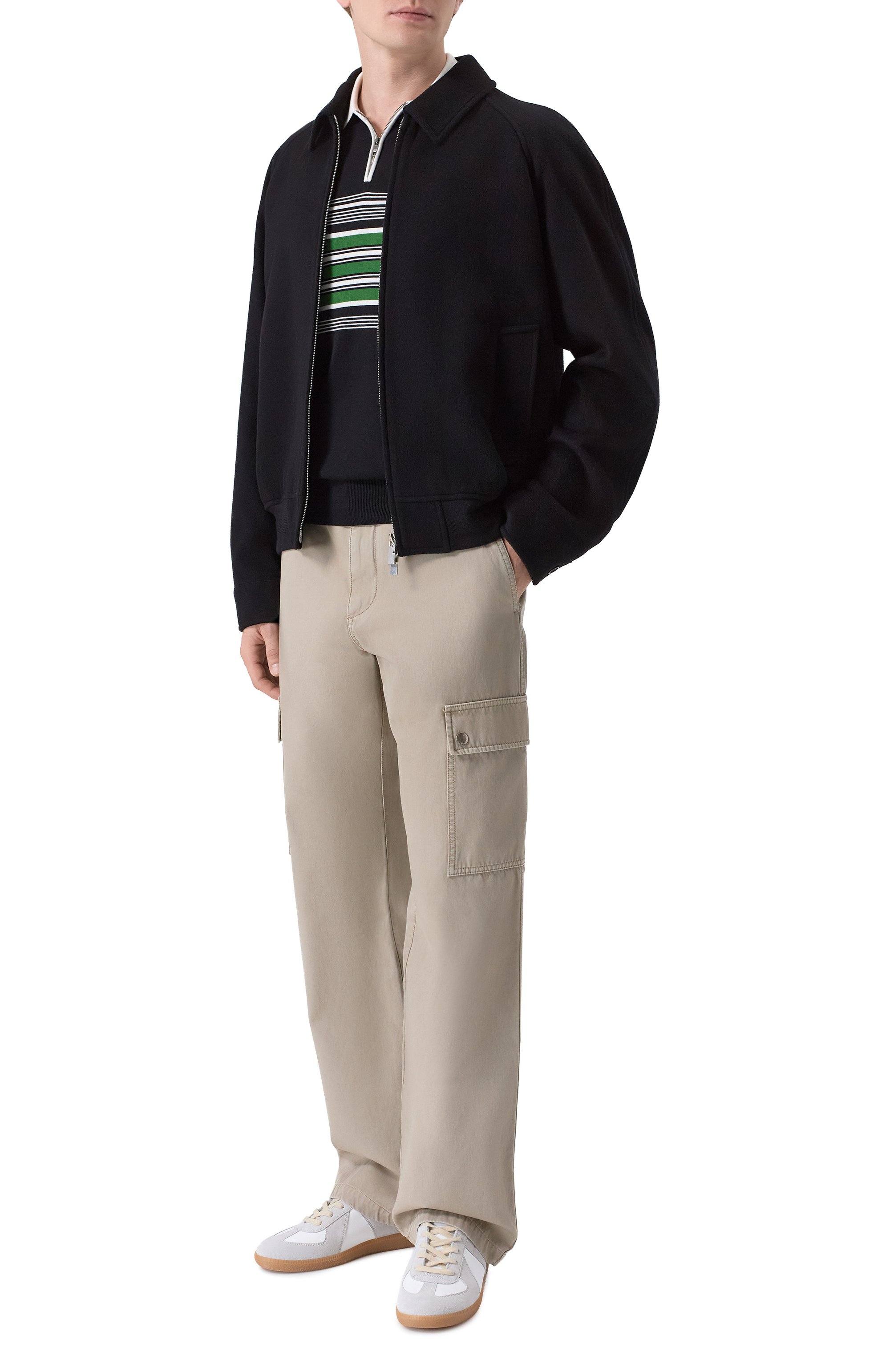 Поло из шелка и хлопка DOLCE & GABBANA, арт. GXZ92Z/JGMFH, фото 2