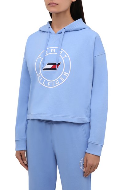 Хлопковое худи TOMMY HILFIGER, арт. S10S101031, фото 3