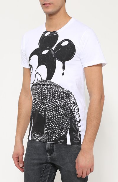 Хлопковая футболка с принтом DOMREBEL, арт. MICK, фото 3