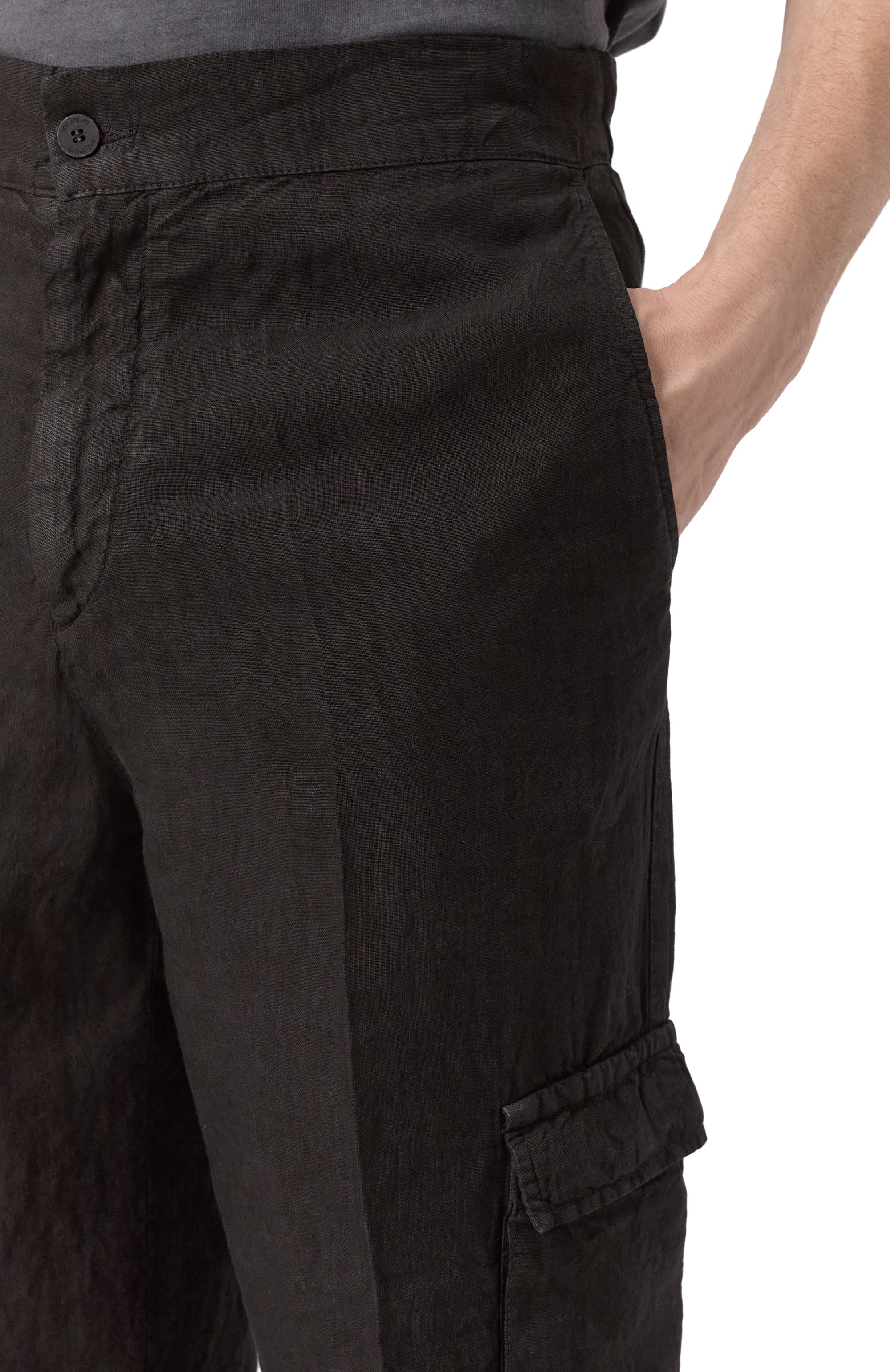 Льняные брюки-карго INLINUM, арт. CARG011, фото 5