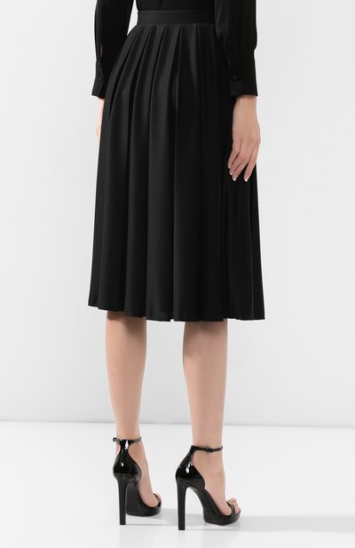 Юбка VALENTINO черного цвета по цене 134000 руб., арт. TB3MD01M5AN, фото 4 Юбка VALENTINO, арт. TB3MD01M5AN, фото 4