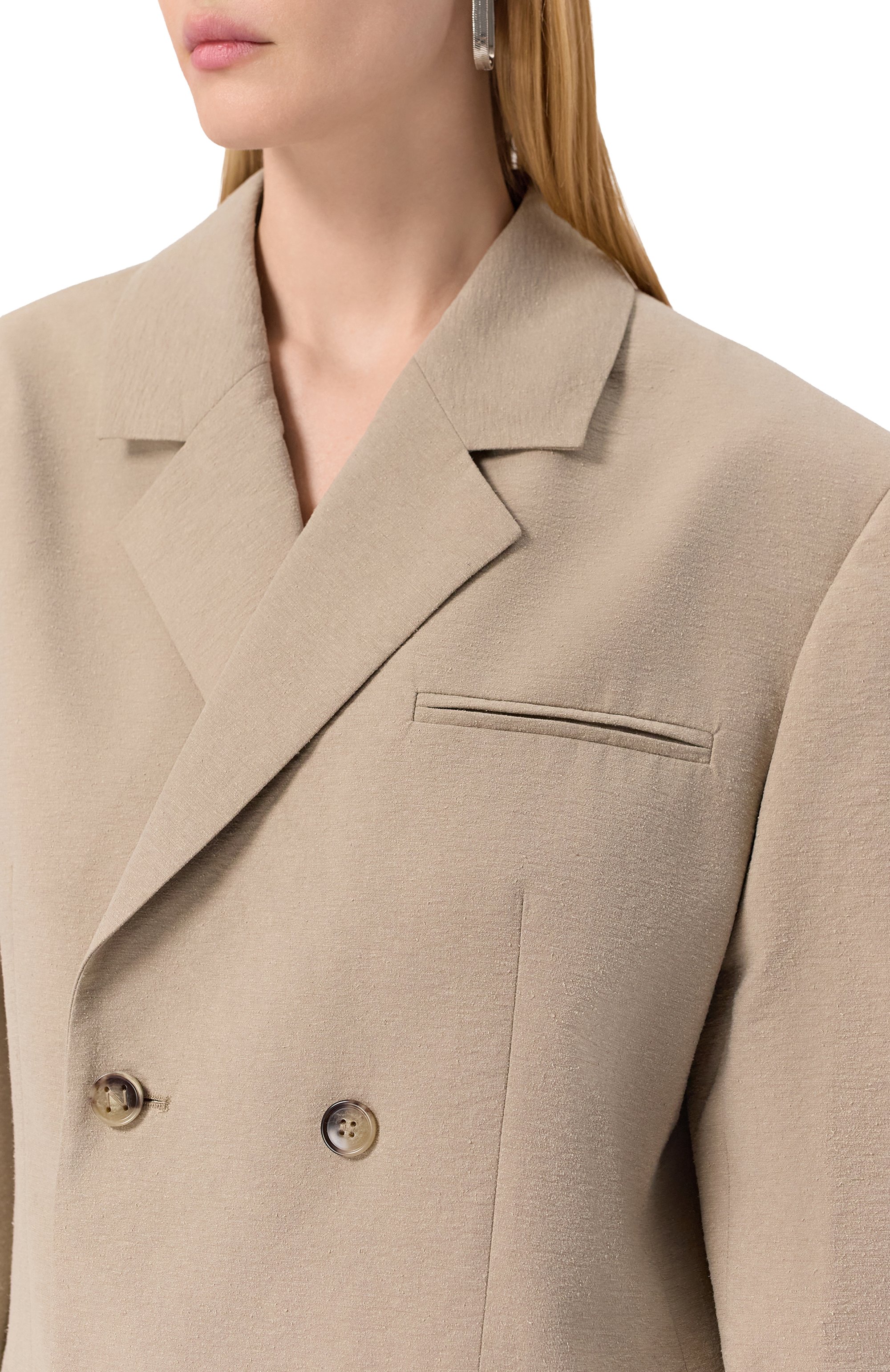 Шелковый жакет NANUSHKA, арт. NW25SS0W26092, фото 5