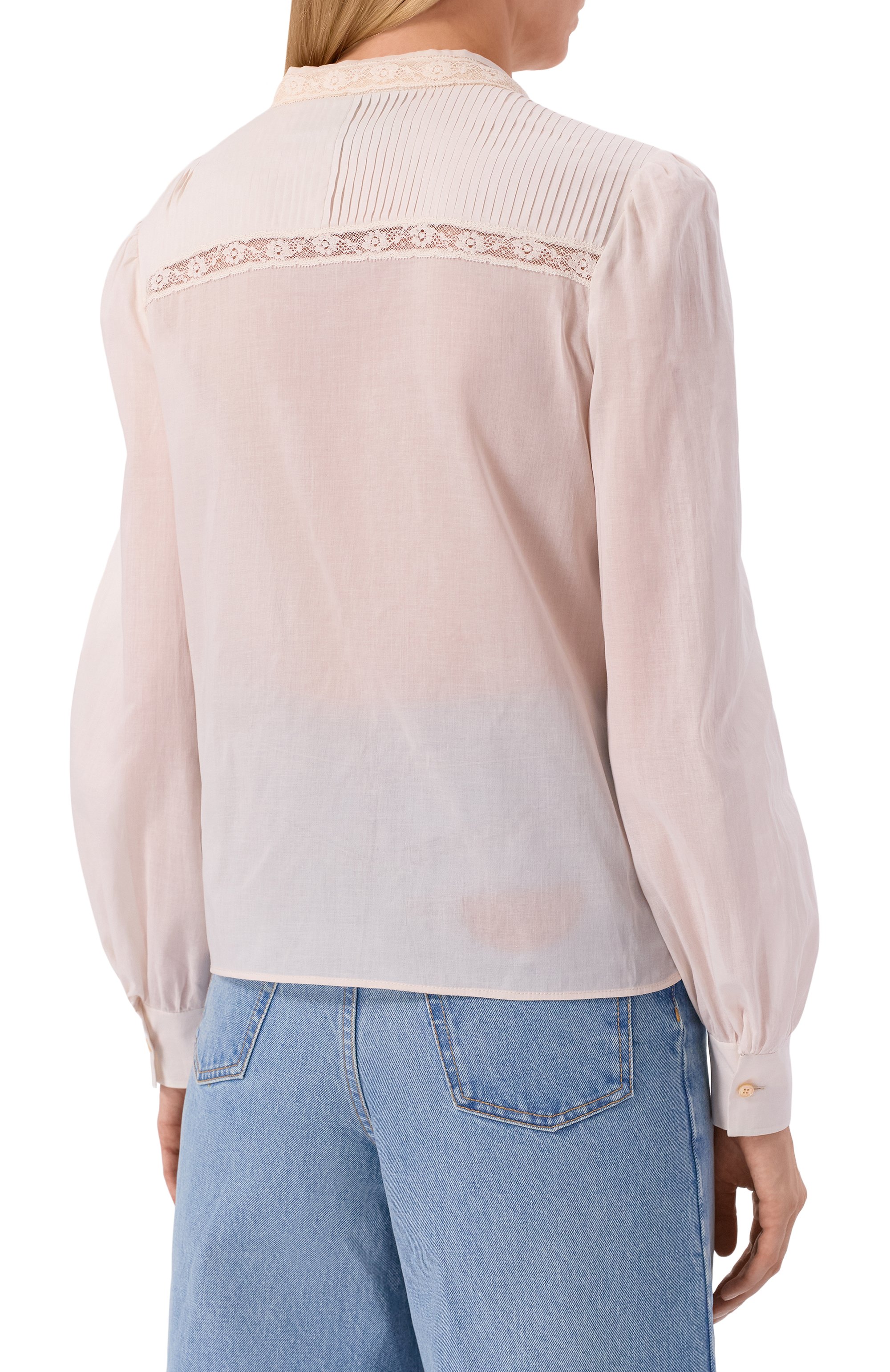 Шелковая рубашка VALENTINO, арт. 7B3AB7P5/97Y, фото 4