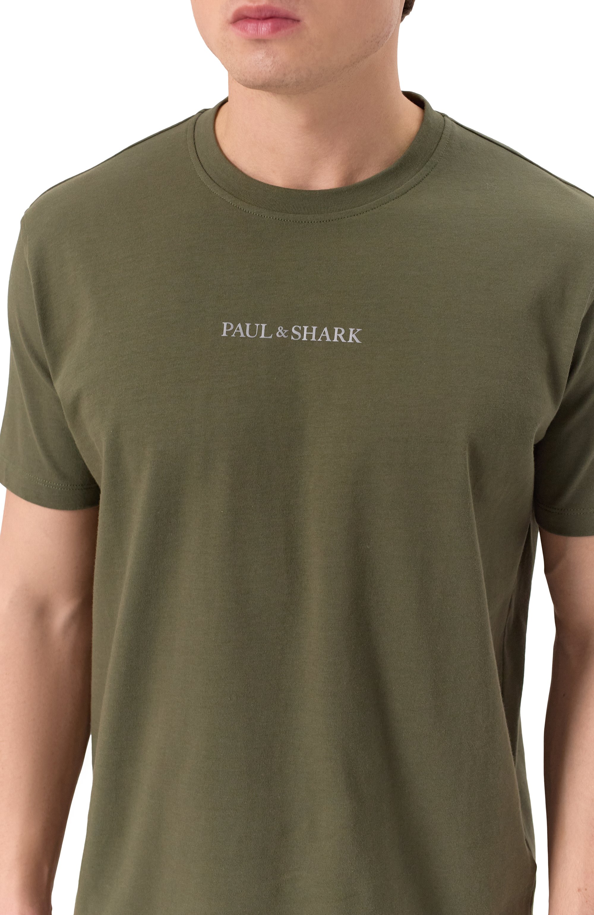 Хлопковая футболка PAUL&SHARK, арт. 25411088, фото 5