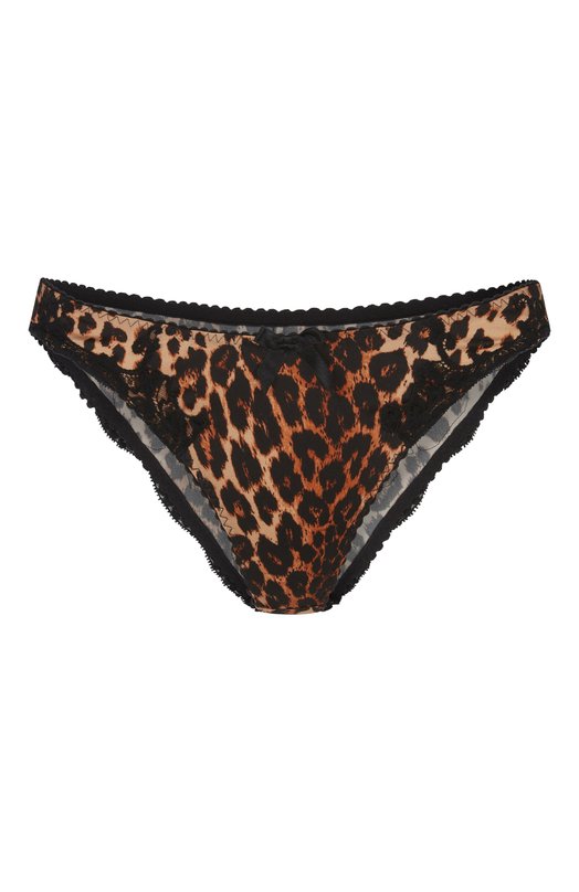 Шелковые классические трусы Molly Agent Provocateur 110430 Леопардовый 110430