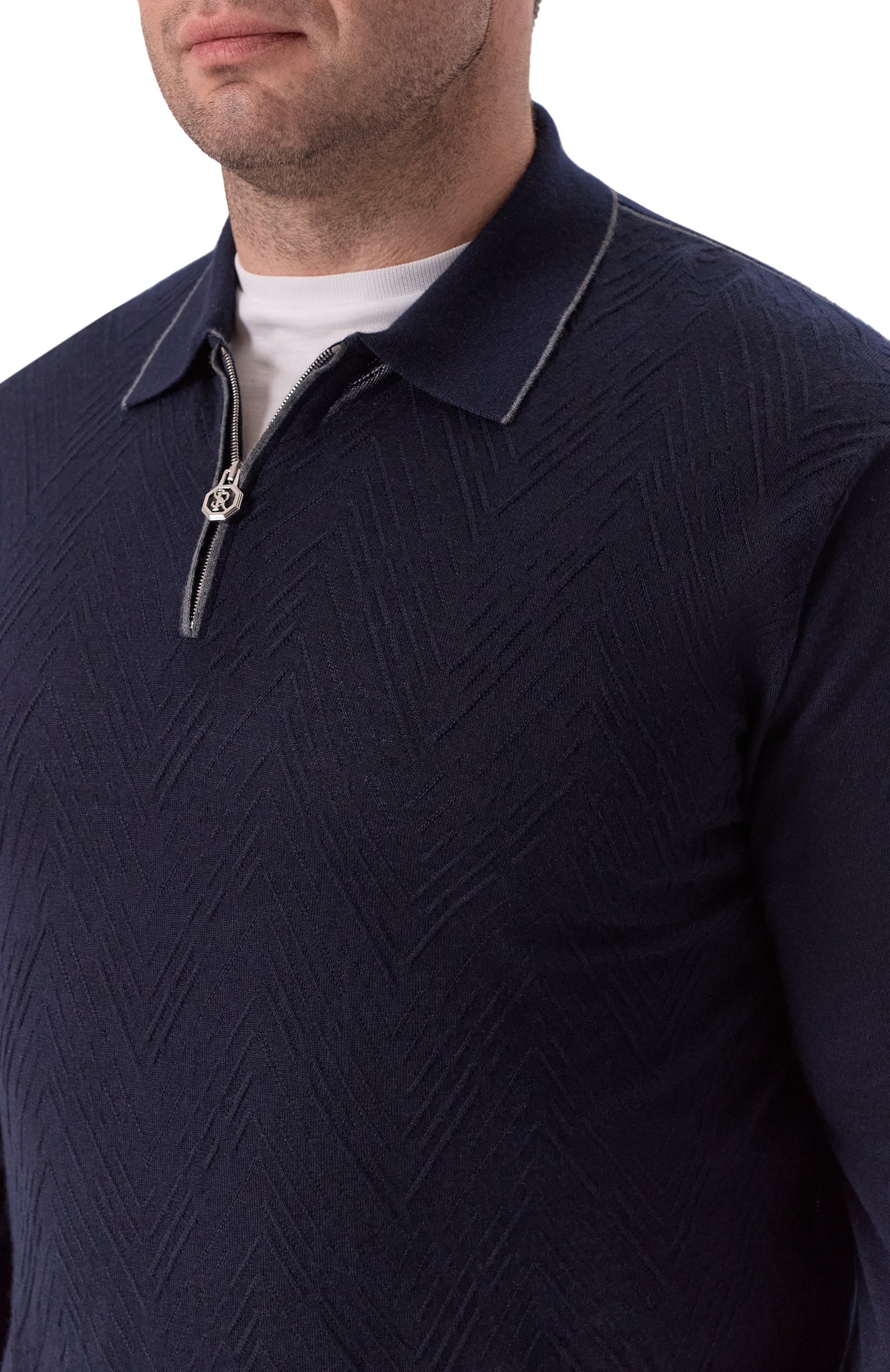 Поло из кашемира и шелка STEFANO RICCI, арт. K606399P30/F25314/60, фото 5