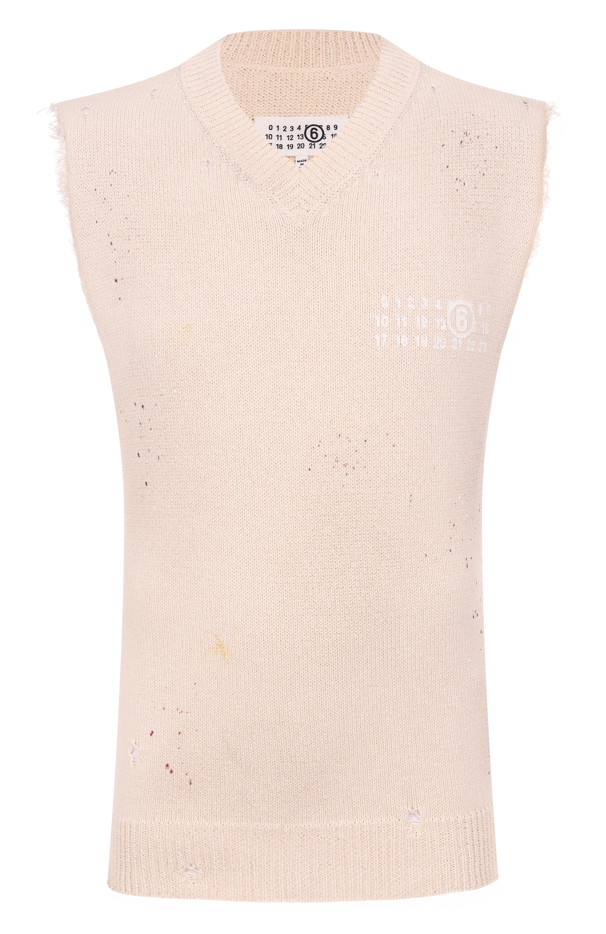 Хлопковый жилет MM6, арт. SH2FB0014/M13123, фото 1