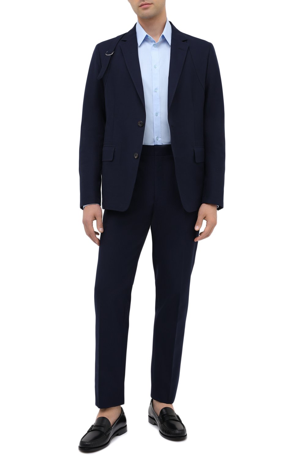 Кожаные пенни-лоферы SAINT LAURENT, арт. 630474/1VUVV, фото 2