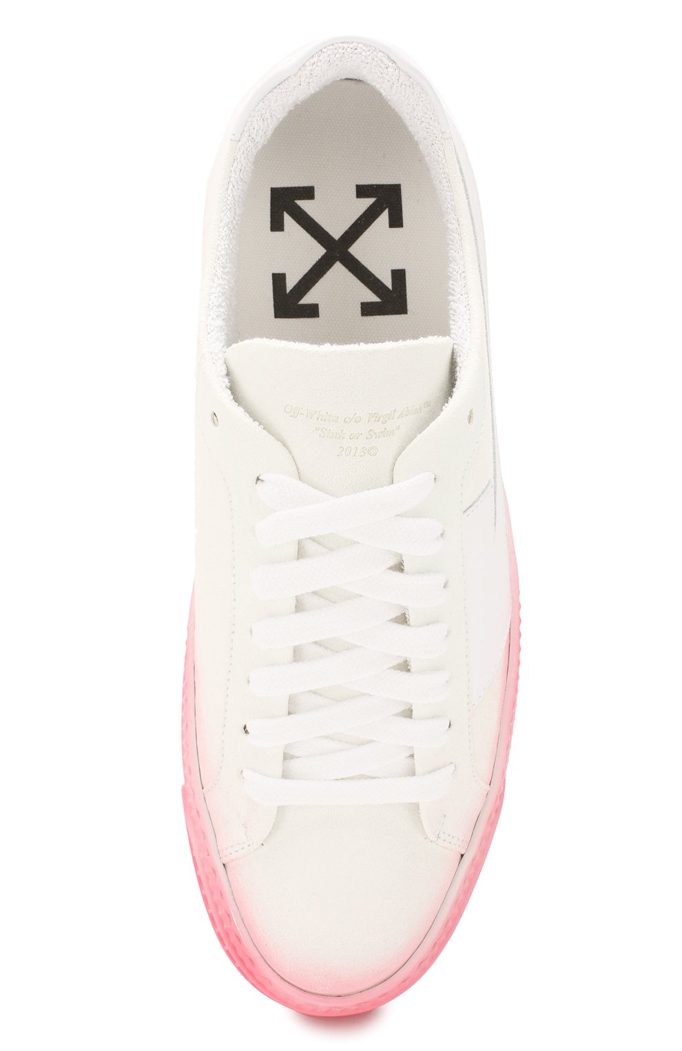 Кожаные кеды arrow OFF-WHITE, арт. 0WIA145R207841120128, фото 5