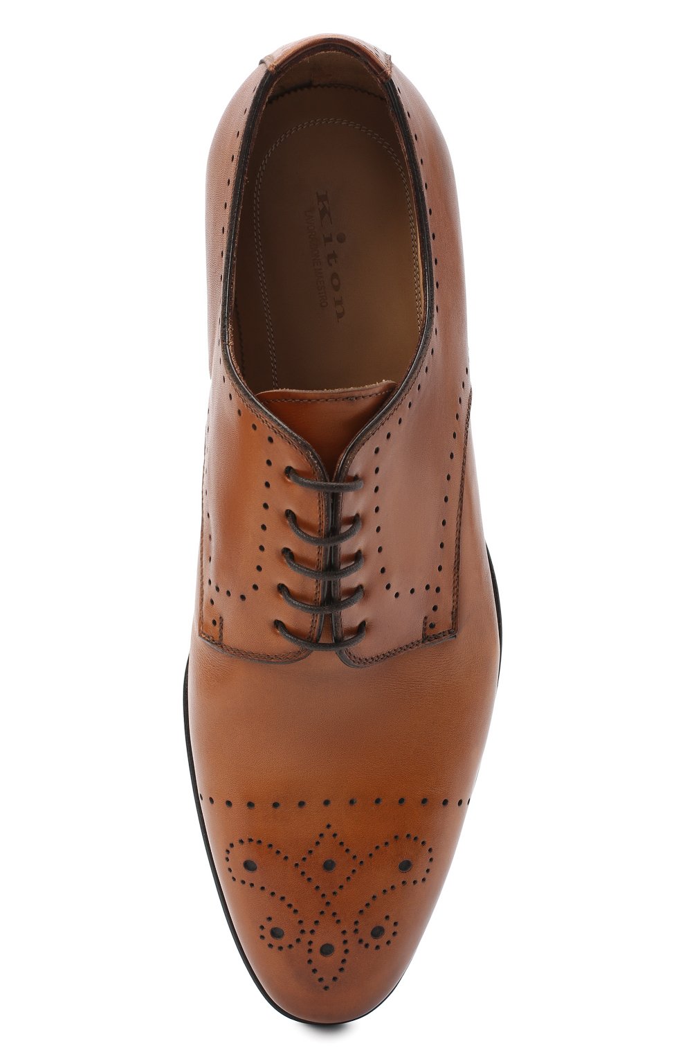 Кожаные дерби KITON, арт. USSDECH/N101, фото 5