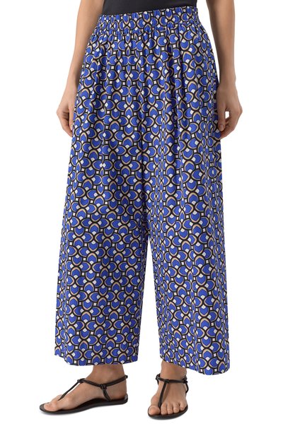 Хлопковые брюки WEEKEND MAX MARA, арт. VIRGIN, фото 3