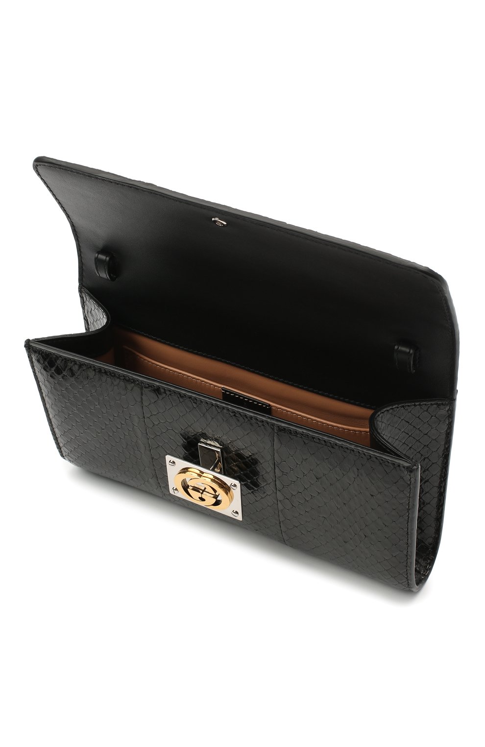 Клатч из кожи анаконды GUCCI, арт. 628521/L2P0X/EN0T, фото 4