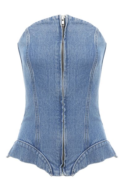 Джинсовый топ-корсет YUZEFI, арт. YUZPF23-RW-TP01-16, фото 1