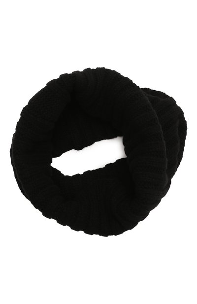 Шарф-снуд из кашемира и шерсти RICK OWENS, арт. RU02B2484/WSBR, фото 1