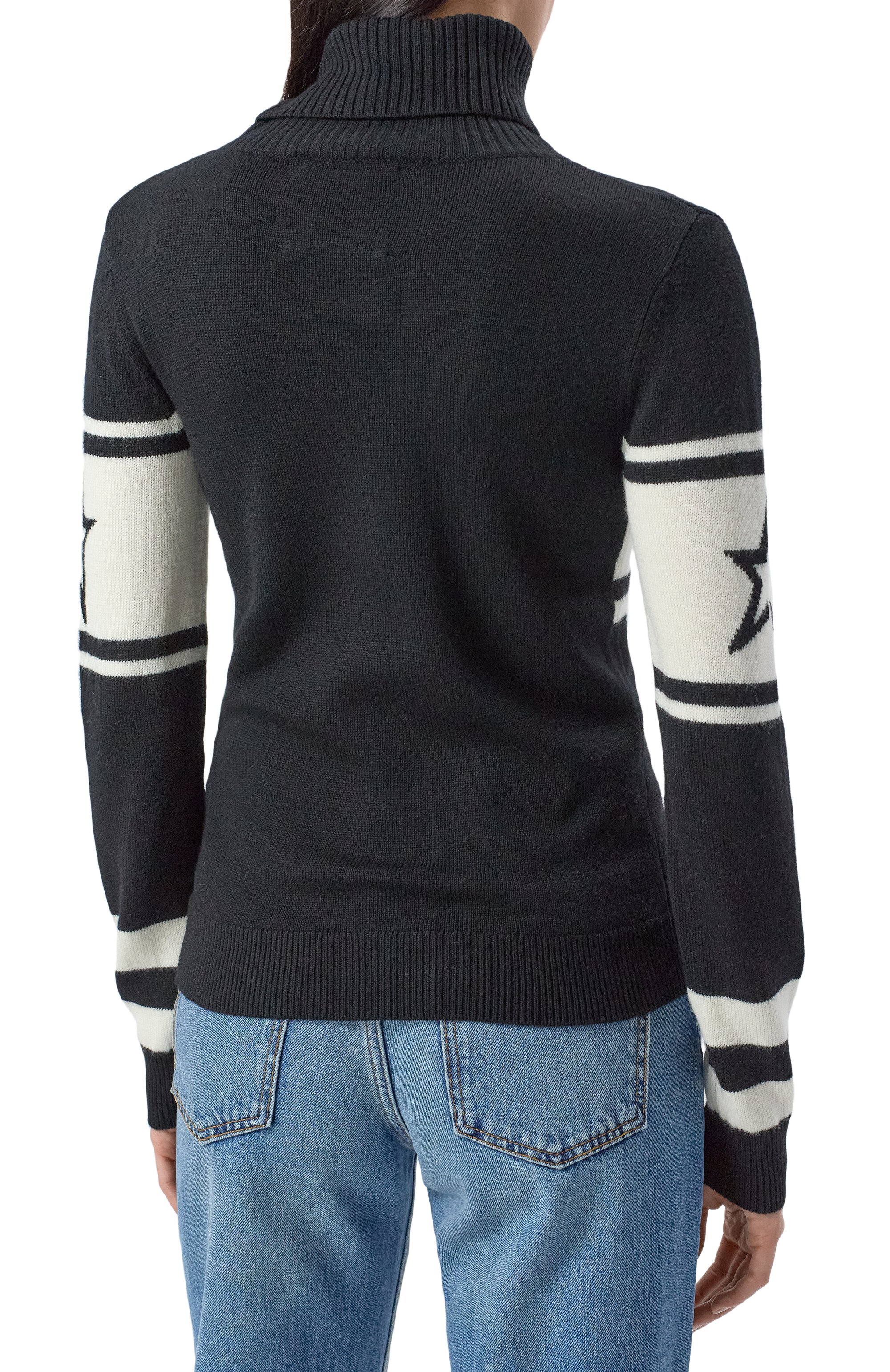 Шерстяная водолазка PERFECT MOMENT черного цвета по цене 41350 руб., арт. W3000075/SCHILD SWEATER, фото 4 Шерстяная водолазка PERFECT MOMENT, арт. W3000075/SCHILD SWEATER, фото 4