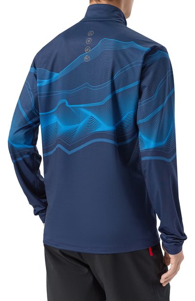 Лонгслив BOGNER FIRE+ICE синего цвета по цене 26190 руб., арт. 54097751, фото 4 Лонгслив BOGNER FIRE+ICE, арт. 54097751, фото 4