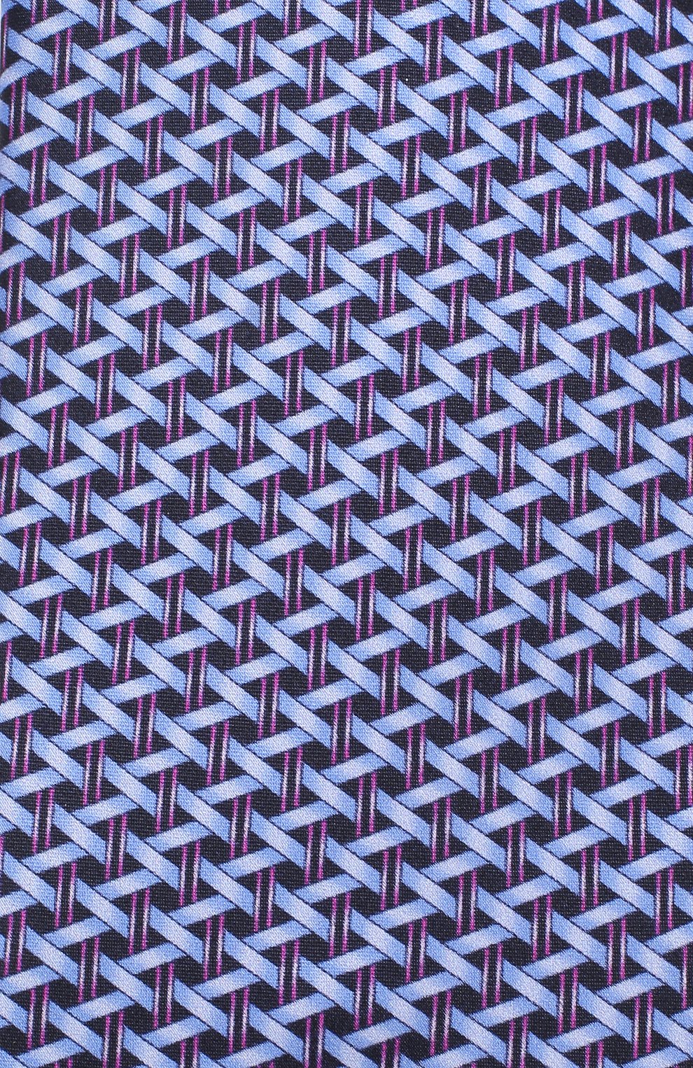 Шелковый галстук с узором ZILLI, арт. 50061/TIE, фото 3