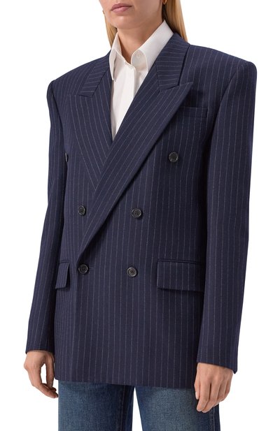 Шерстяной жакет SAINT LAURENT, арт. 762930/Y127W, фото 3