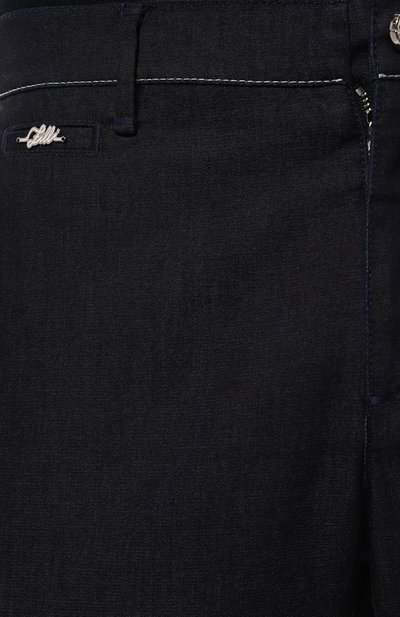 Хлопковые брюки ZILLI темно-синего цвета по цене 119000 руб., арт. CP811BM0422VZP000, фото 5 Хлопковые брюки ZILLI, арт. CP811BM0422VZP000, фото 5