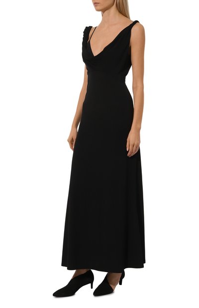 Платье из вискозы TOTEME, арт. 243-WRD2970-FB0162, фото 3