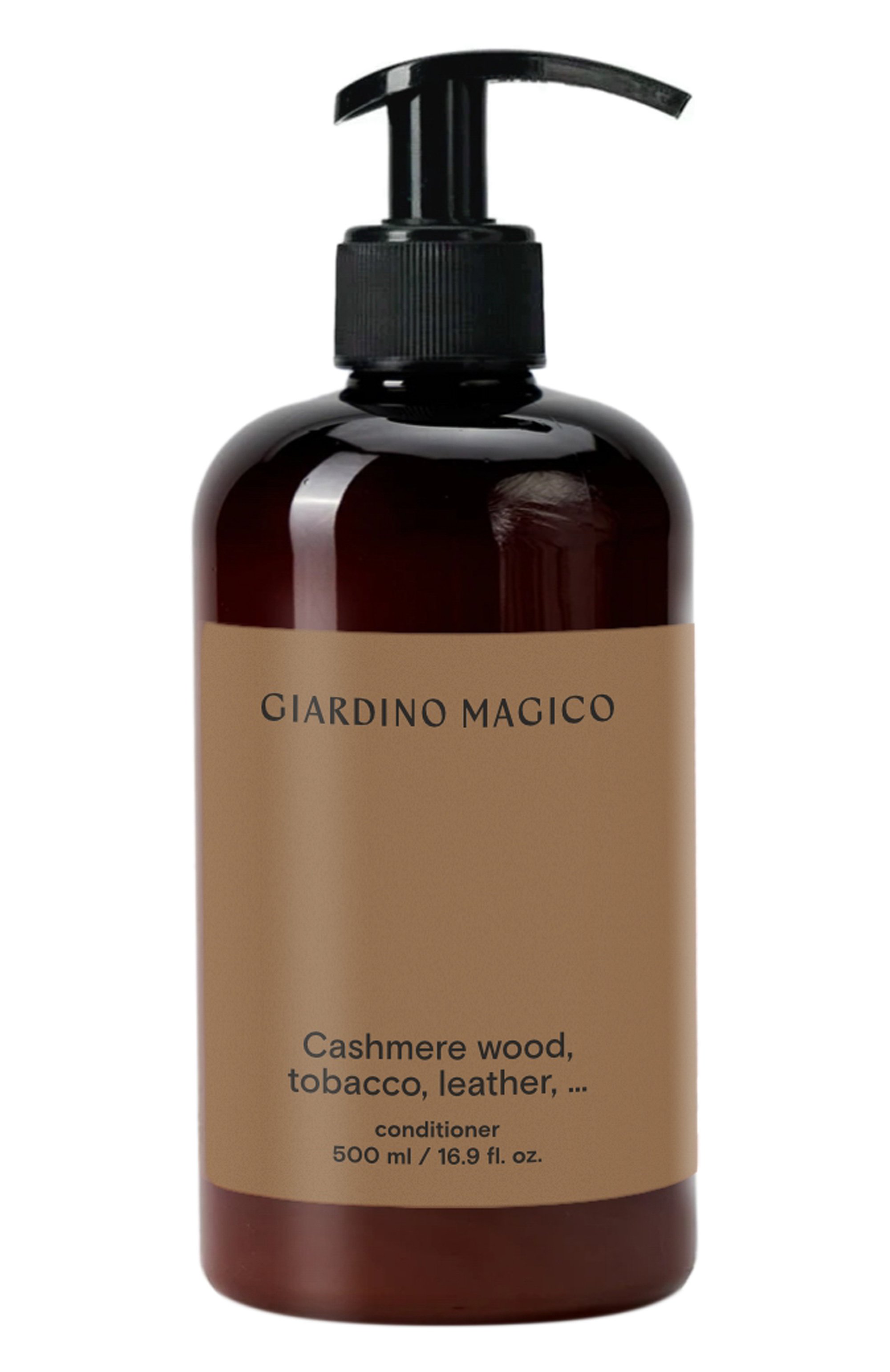 Питательный кондиционер для волос cashmere wood, tobacco, leather, … (500ml) GIARDINO MAGICO бесцветного цвета по цене 3300 руб., арт. 4660222282705, фото 1 Питательный кондиционер для волос cashmere wood, tobacco, leather, … (500ml) GIARDINO MAGICO, арт. 4660222282705, фото 1