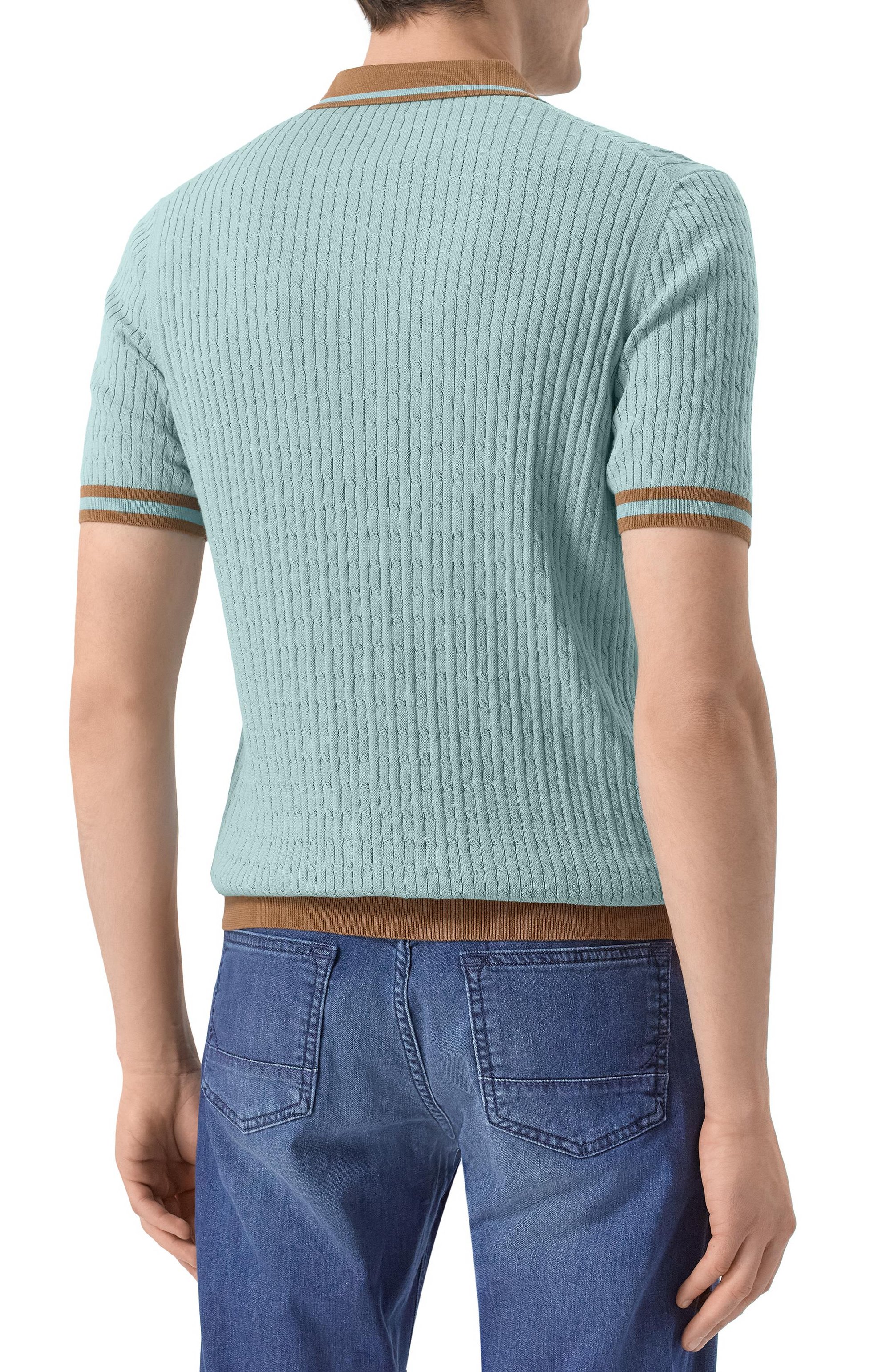 Хлопковое поло GRAN SASSO, арт. 57113/20625, фото 4