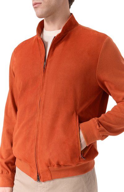 Кардиган с замшевой отделкой MVST, арт. M26.CSM.L401/PERF0RATED SUEDE/FP000-C0TT0N-CASHMER, фото 5