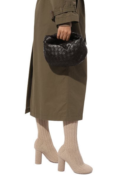 Сумка jodie mini BOTTEGA VENETA темно-коричневого цвета по цене 363000 руб., арт. 651876-VCPP5, фото 2 Сумка jodie mini BOTTEGA VENETA, арт. 651876-VCPP5, фото 2