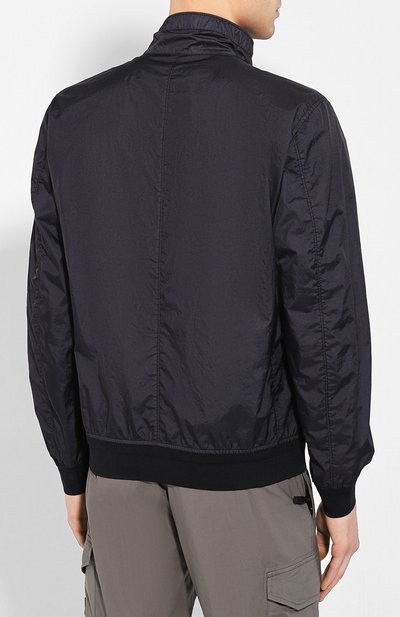 Бомбер STONE ISLAND темно-синего цвета по цене 48950 руб., арт. 721542323, фото 4 Бомбер STONE ISLAND, арт. 721542323, фото 4