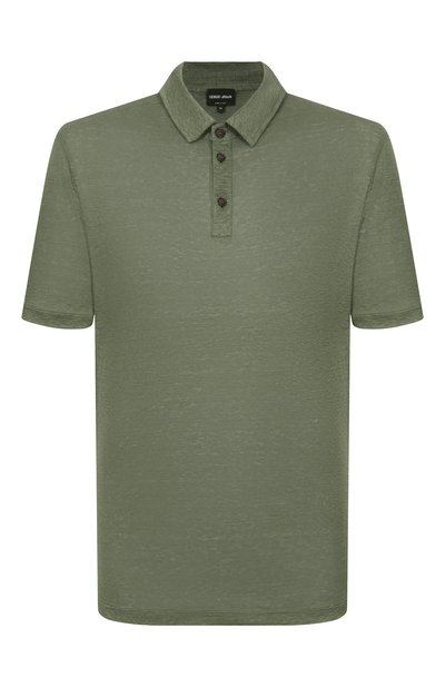 Мужское льняное поло GIORGIO ARMANI, арт. 3RSF80/SJJMZ