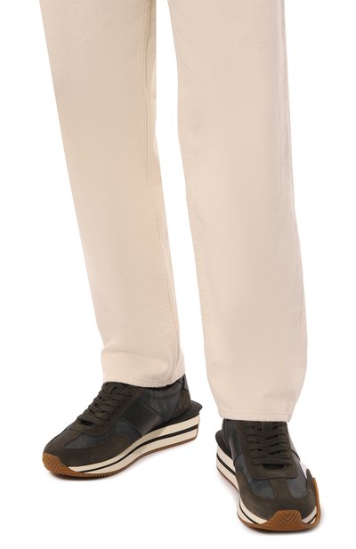 Комбинированные кроссовки james TOM FORD, арт. J1292/ICL092, фото 3