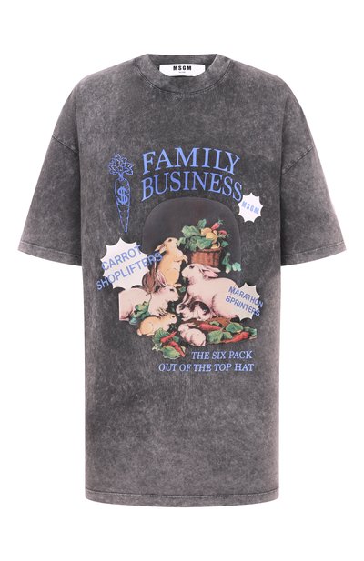 Женская хлопковая футболка MSGM, арт. 3940MM107SE/257589