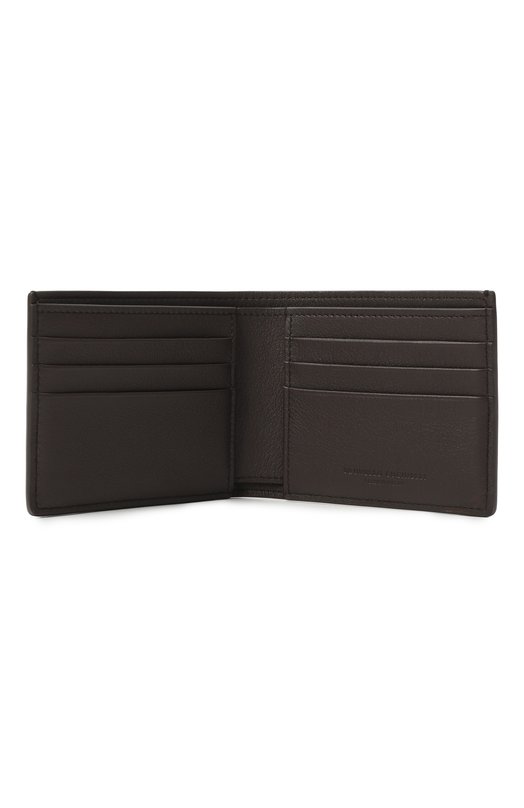 Кожаное портмоне Brunello Cucinelli MWZNBU006 Коричневый  MWZNBU006 Фото 3