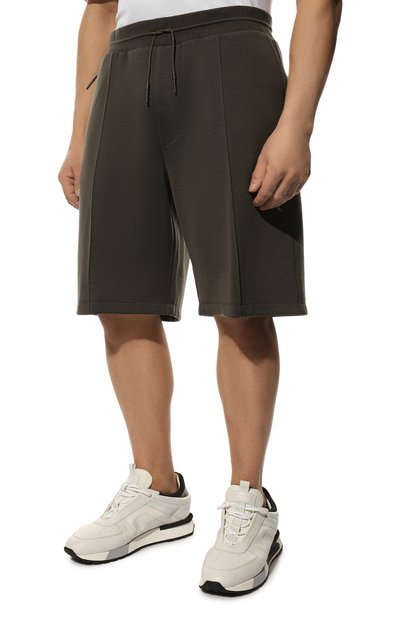 Шорты из шерсти и хлопка ZEGNA, арт. UZ564/SH0, фото 3