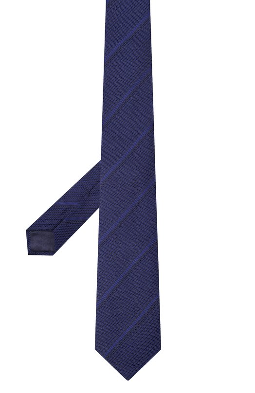 Шелковый галстук Zilli CRAV02M0600VRTE00 Синий  CRAV02M0600VRTE00 Фото 3