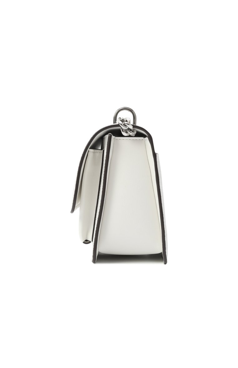 Женская сумка claire large MICHAEL MICHAEL KORS белого цвета, арт. 30R5SC7L3V | Фото 4 (Ремень/цепочка: На ремешке; Размер: large; Материал: Экокожа)