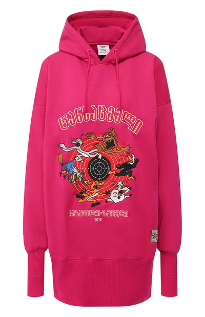 Женский хлопковое худи VETEMENTS, арт. USS197010/W