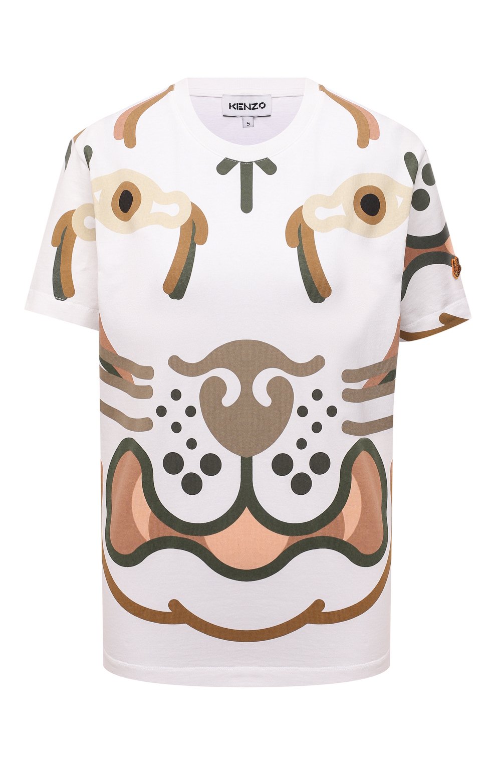 Хлопковая футболка kenzo x wwf KENZO, арт. FB52TS9444SB, фото 1