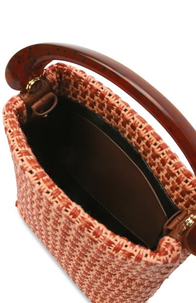 Сумка DRIES VAN NOTEN оранжевого цвета по цене 74900 руб., арт. 011523/0901, фото 5 Сумка DRIES VAN NOTEN, арт. 011523/0901, фото 5