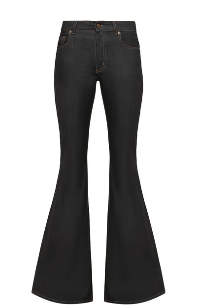 Женские расклешенные джинсы с контрастной прострочкой TOM FORD, арт. PA2350/DEX023