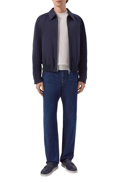 Мужские кожаные лоферы FERRAGAMO, арт. 02A374/789