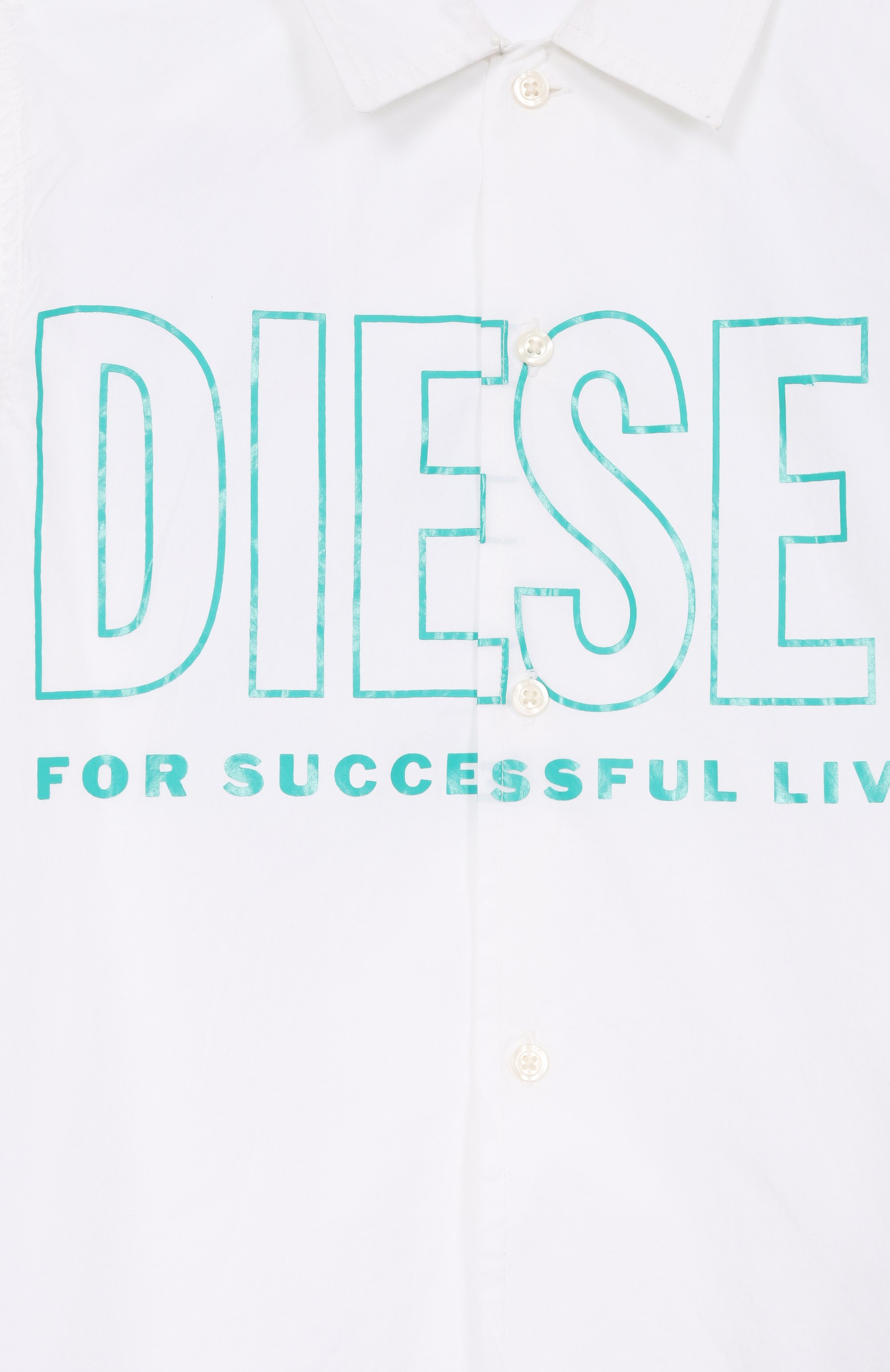 Хлопковая рубашка DIESEL, арт. J02743/KXBA8, фото 3